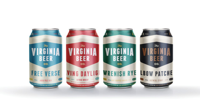 VA Beer company cans