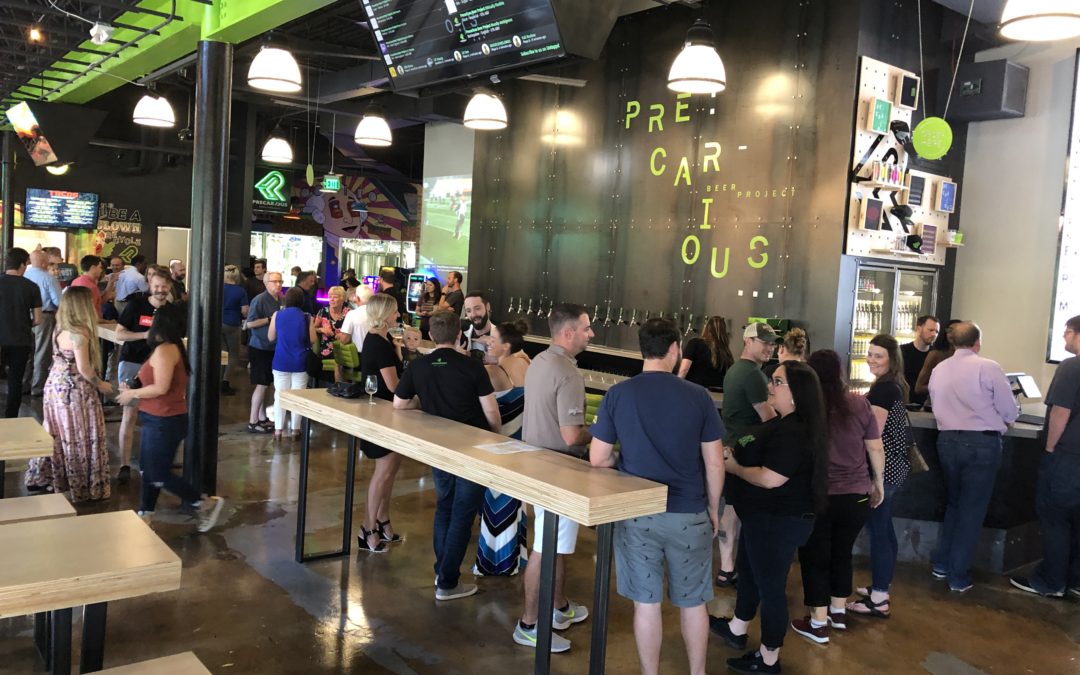 Precarious Beer Hall – Ale, Arcade, and Americana